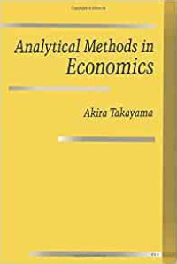 Analytical methods in economics