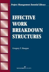 Effective work breakdown structures