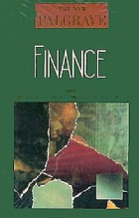 Finance: the New Palgrave