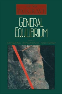 General equilibrium: the New Palgrave