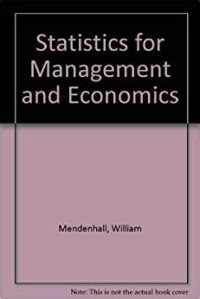 Statistics for management and economics