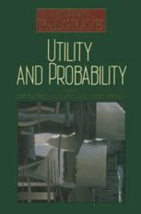 Utility and probability : the new palgrave